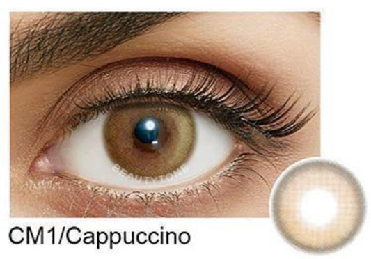 "Cappuccino" Contact Lenses