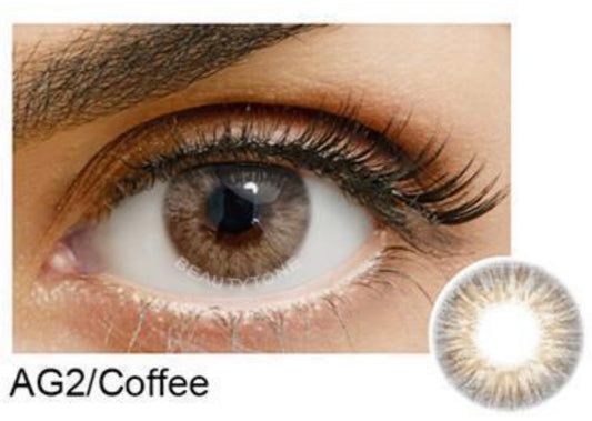 "Coffee" Contact Lenses