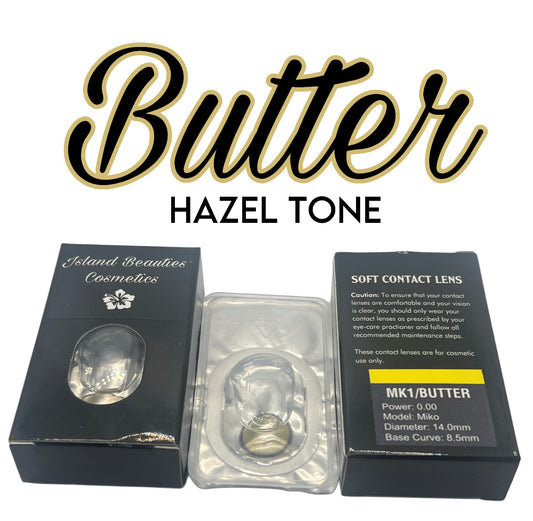 "Butter" Contact Lenses