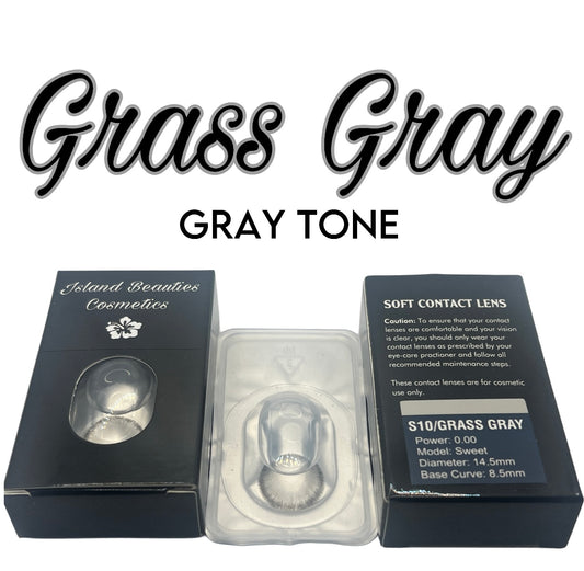 "Grass Gray" Contact Lenses